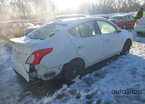 2019 Nissan Versa 1.6 Sv z USA, uszkodzony, nr VIN 3N1CN7AP0KL848973